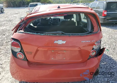 2012 Chevrolet Sonic Lt z USA, uszkodzony, nr VIN 1G1JC6SHXC4114109